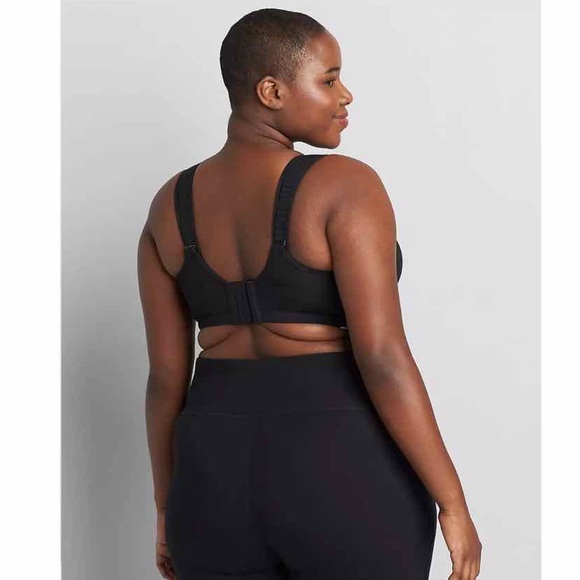 ✔️SOLD NWT Lane Bryant LIVI High Impact Sports Bra Black - Picture 6 of 11